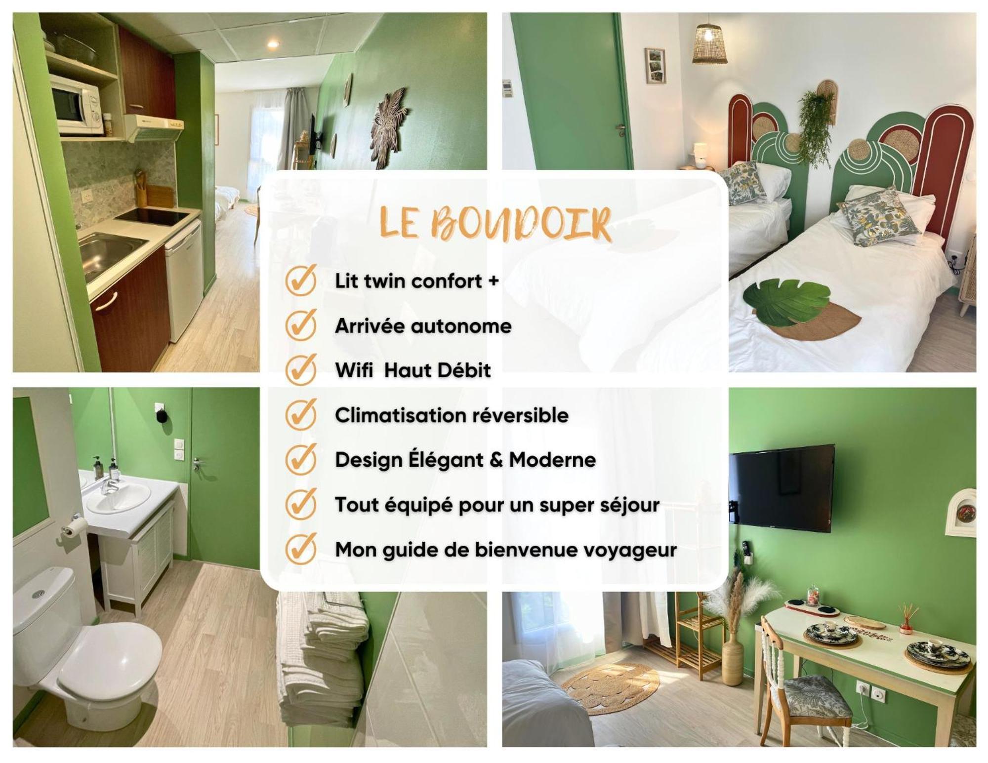 卢德Boudoir - Clim-Wifi-Twin-Gare公寓 外观 照片
