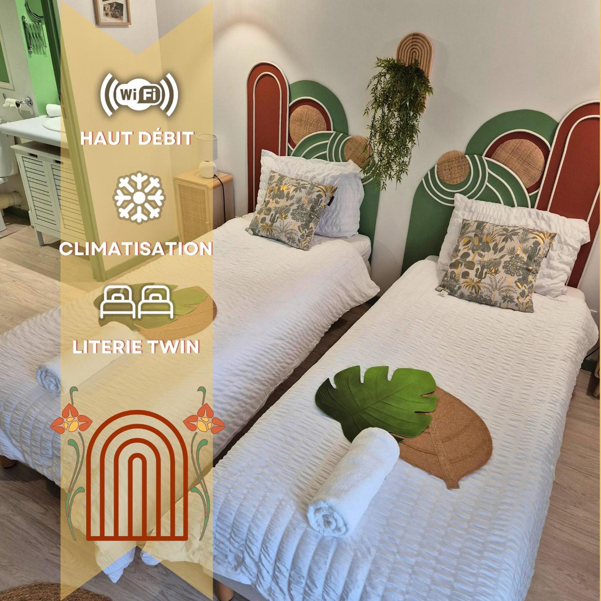 卢德Boudoir - Clim-Wifi-Twin-Gare公寓 外观 照片